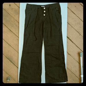 Black Linen Pants